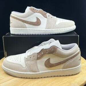 Nike Air Jordan 1 Low SE Legend Light Brown HF1567 200 Men's Size 10.5